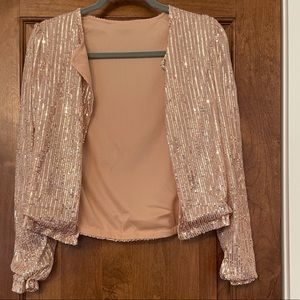 Gold Sequins Jacket